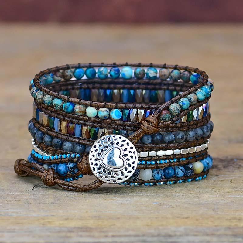 GemStone Band - Luxury Apple Watch Strap Azure