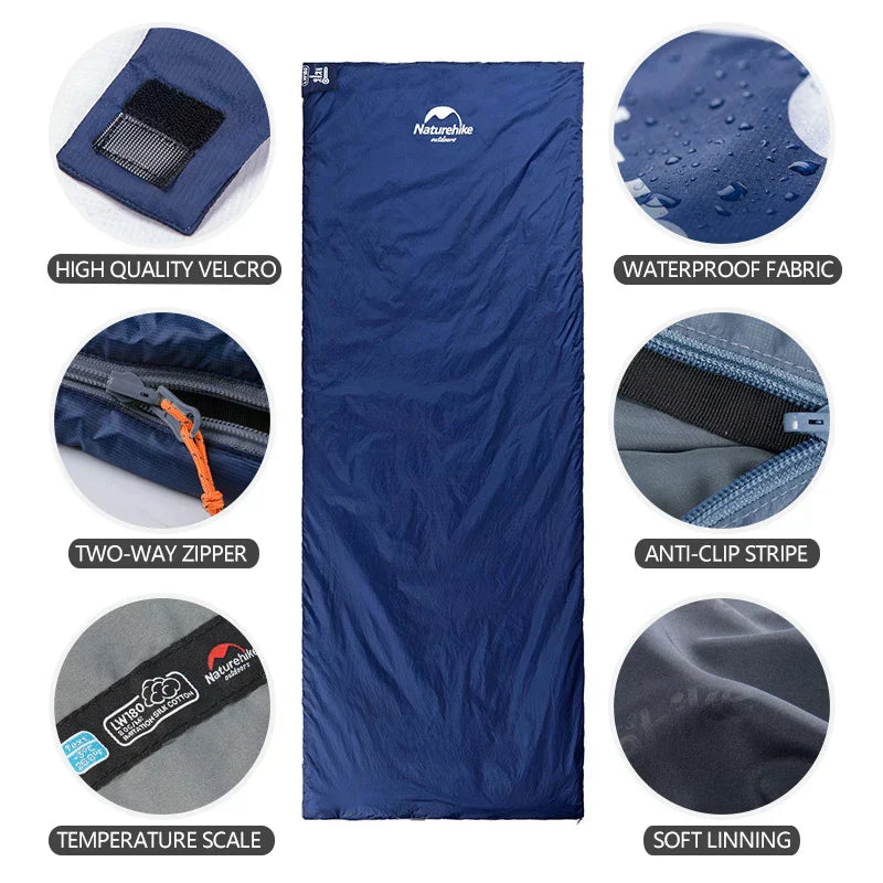 TrailEase - Lightweight compact outdoor sleeping bag