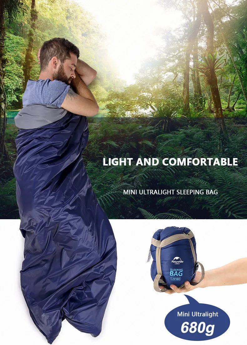 TrailEase - Lightweight compact outdoor sleeping bag