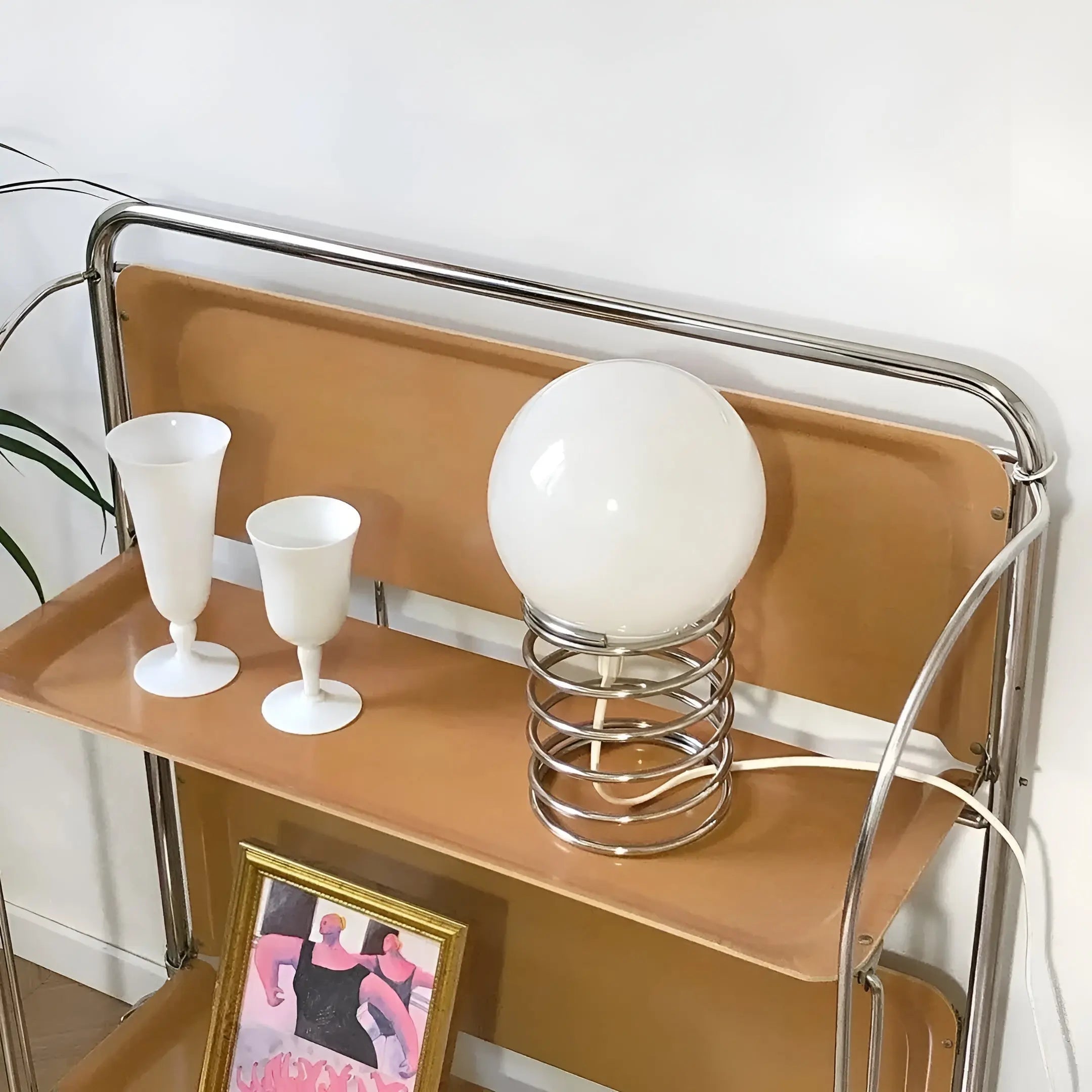Spring Moon Glow - Elegant Moon Lamp with Customizable, Celestial Light