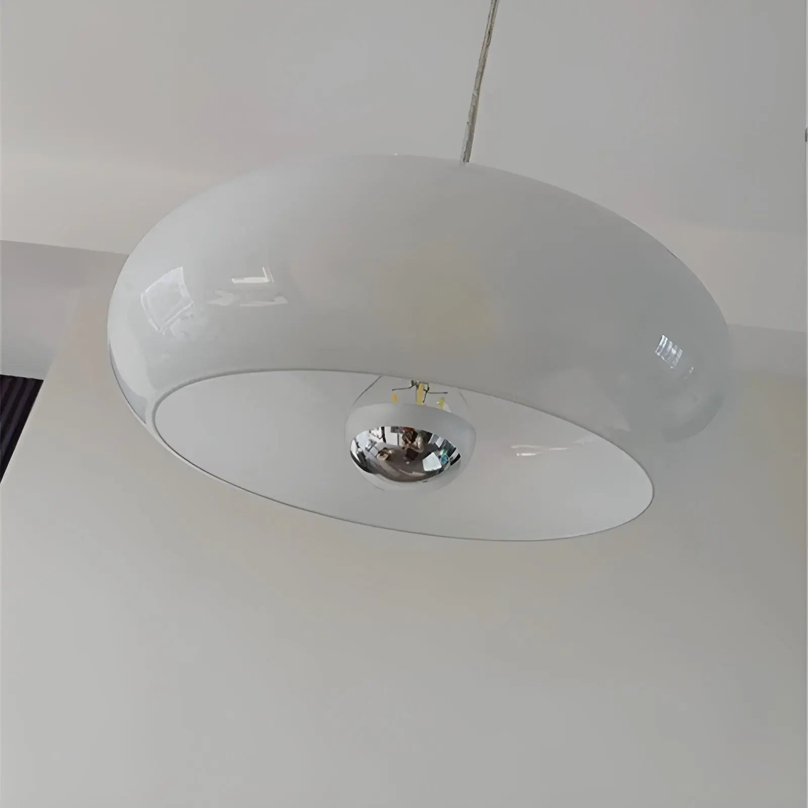 Luxe Retro Glass Pendant - Elegant LED Ceiling Light
