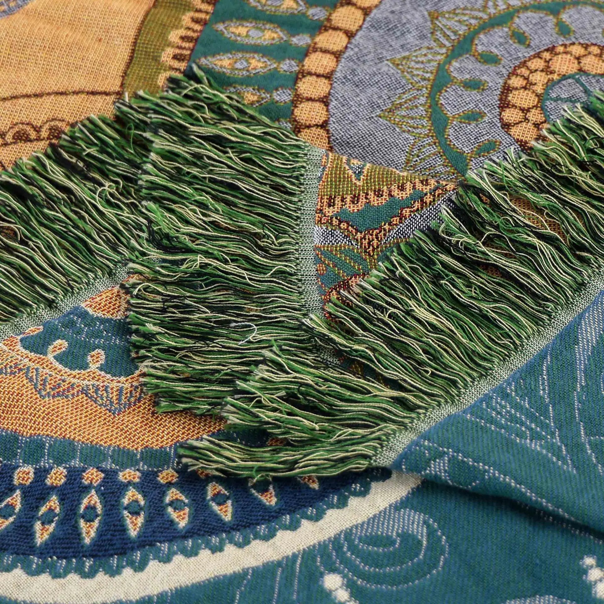 Paloma™ Boho Luxe Rug with Playful Fringes
