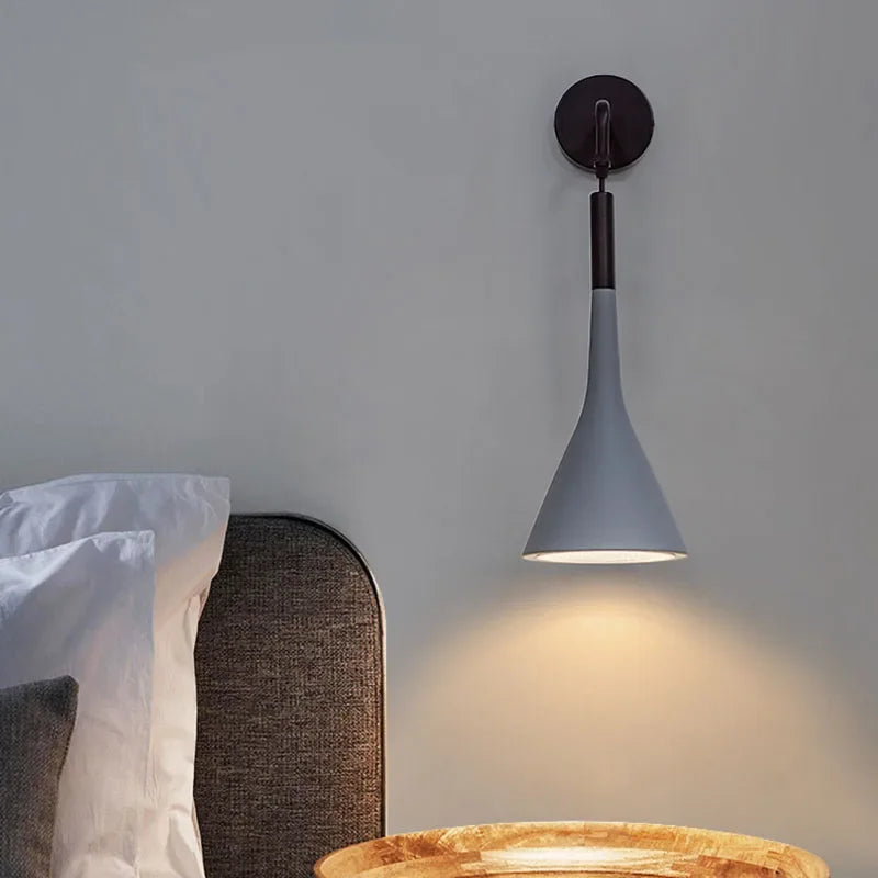 OrchidGlow Wall Lamp – Scandinavian Design for Elegant Lighting