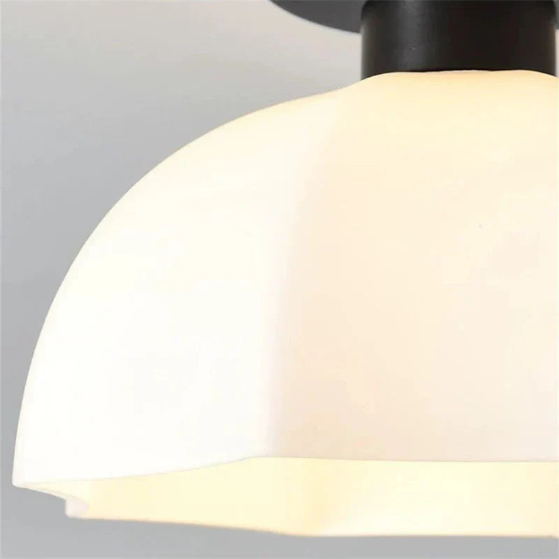 GleamSphere - Elegant Chrome Candle Made of Ceramic and Glass