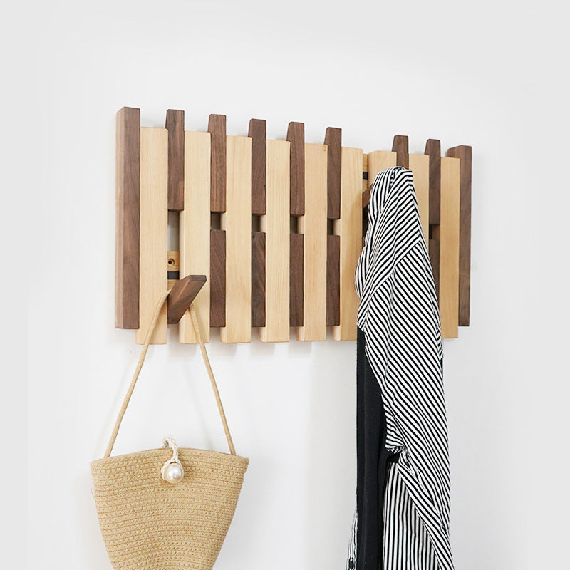 HarmonyHook - Stylish Adjustable Wooden Shelf