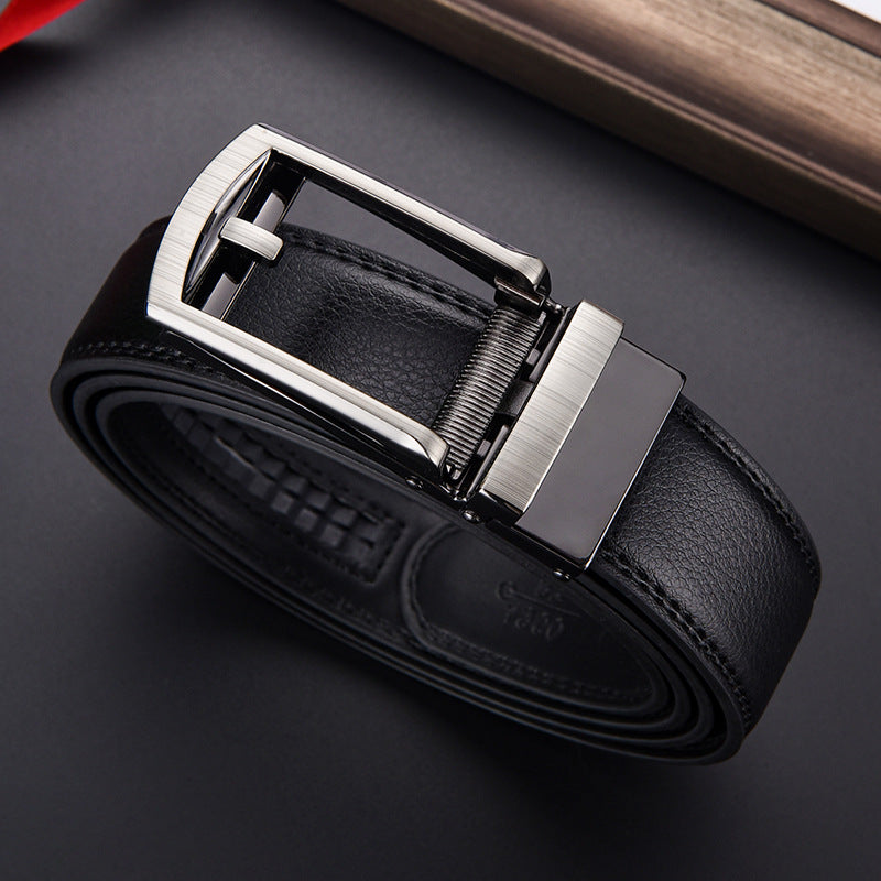 EliteSlide Belt – Luxurious Leather Adjustable Accessory