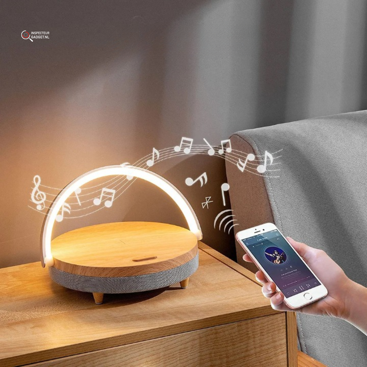 Lumenlight - Wireless Charger including Lamp