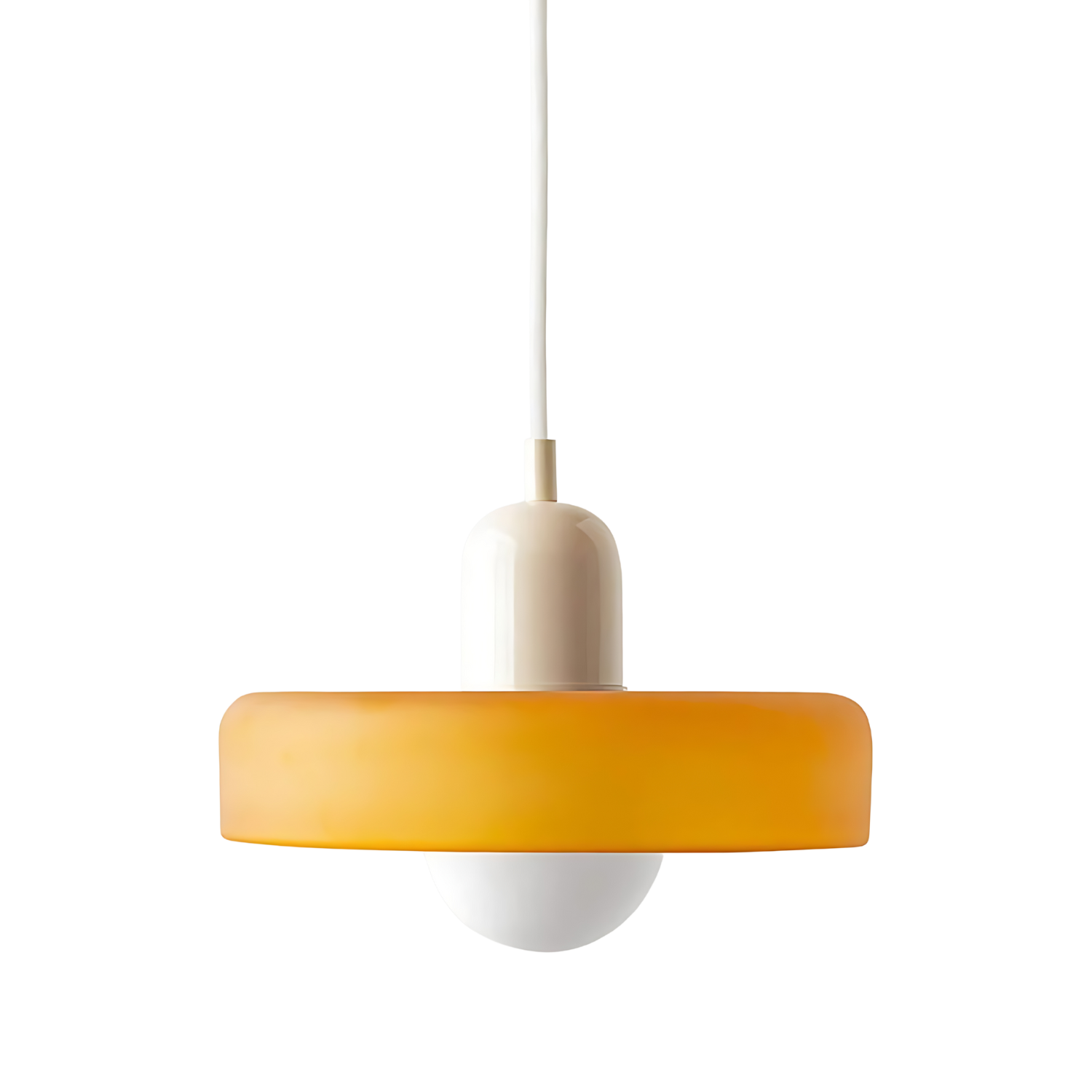 Celeste Élégance - Stylish Ceiling Lamp in Metal & Glass
