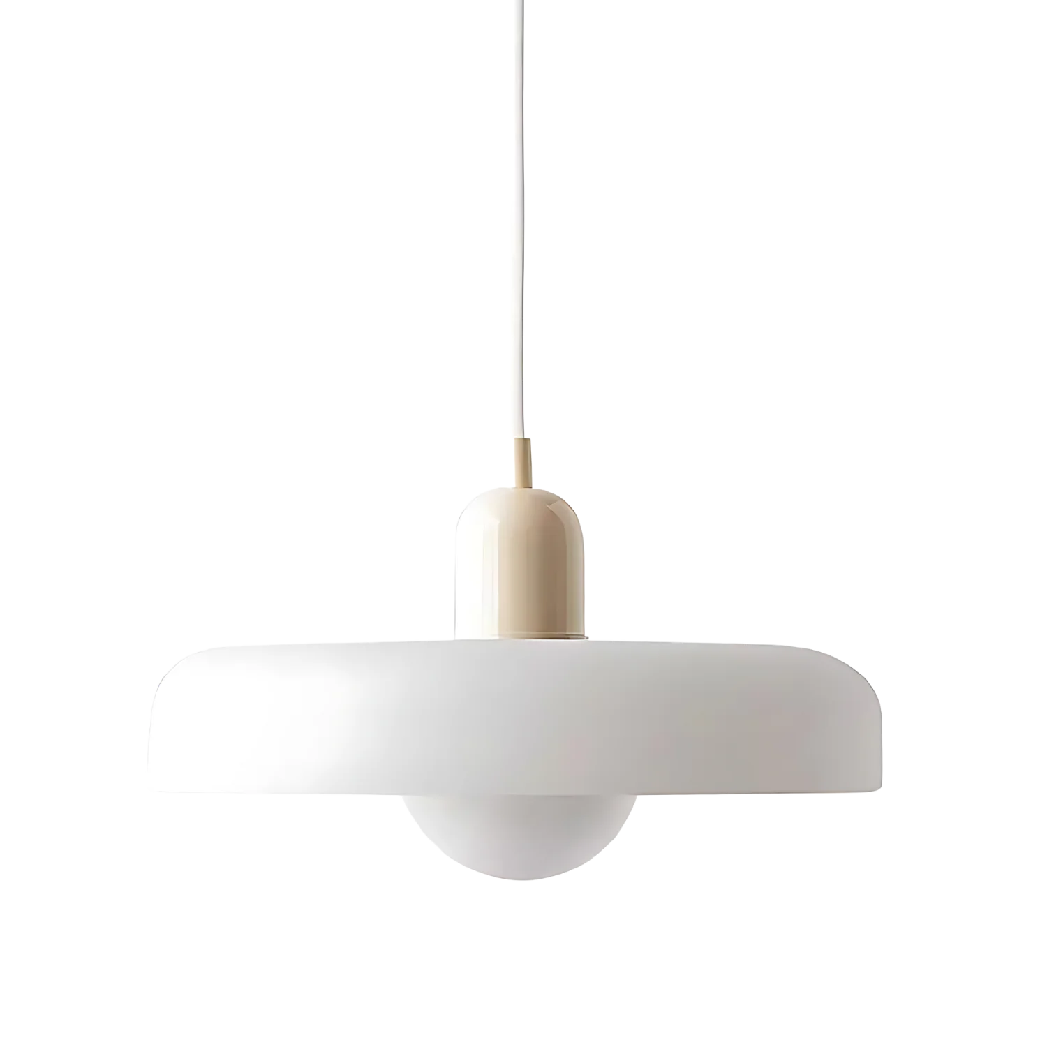 Celeste Élégance - Stylish Ceiling Lamp in Metal & Glass
