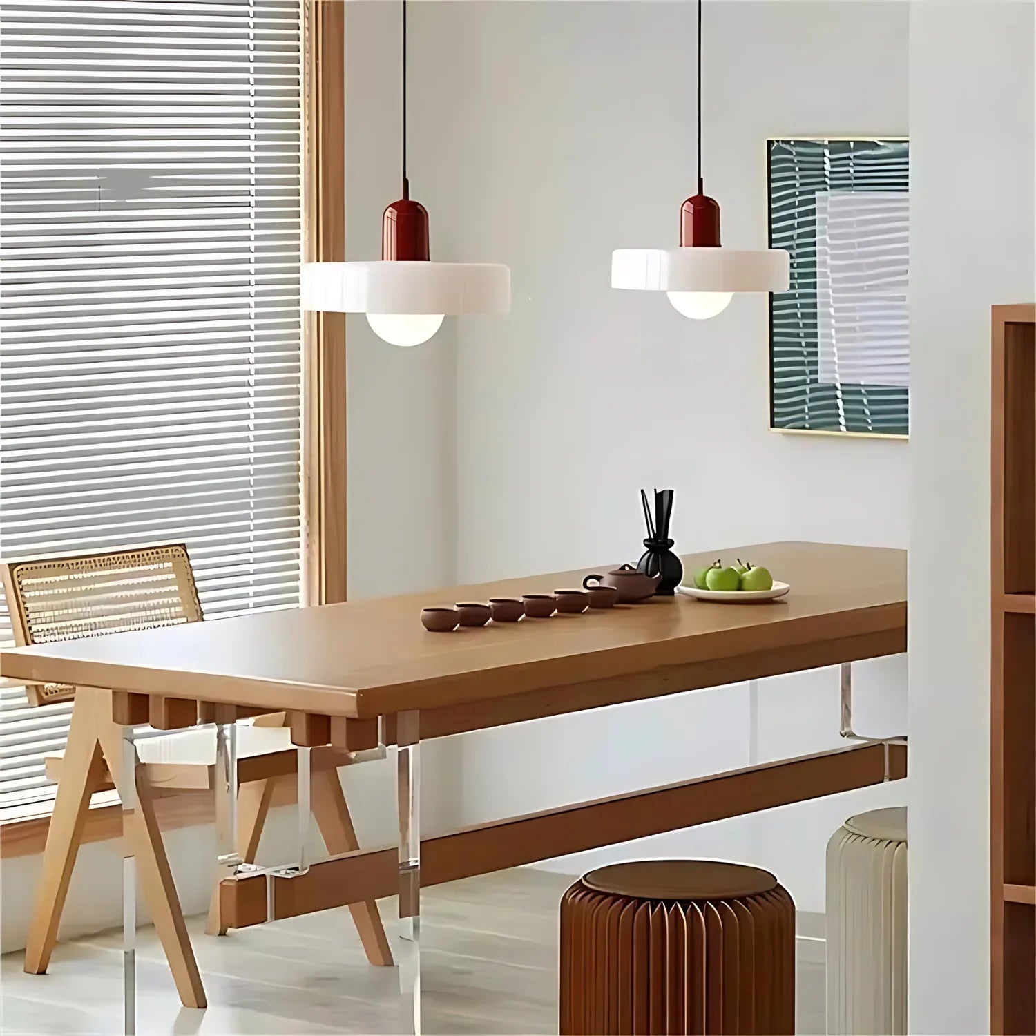 Celeste Élégance - Stylish Ceiling Lamp in Metal & Glass