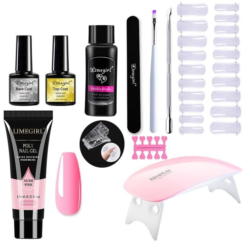 PolygelPro - Complete DIY Nail Kit for Perfect Results
