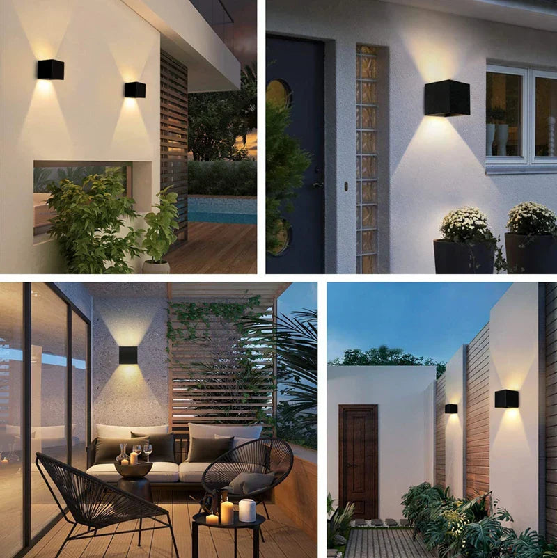 HydroProtect Vägglampa – Väderbeständig LED Belysning för Utomhusbruk