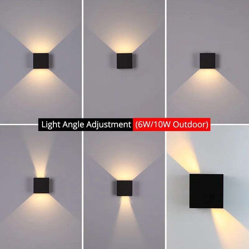 HydroProtect Vägglampa – Väderbeständig LED Belysning för Utomhusbruk