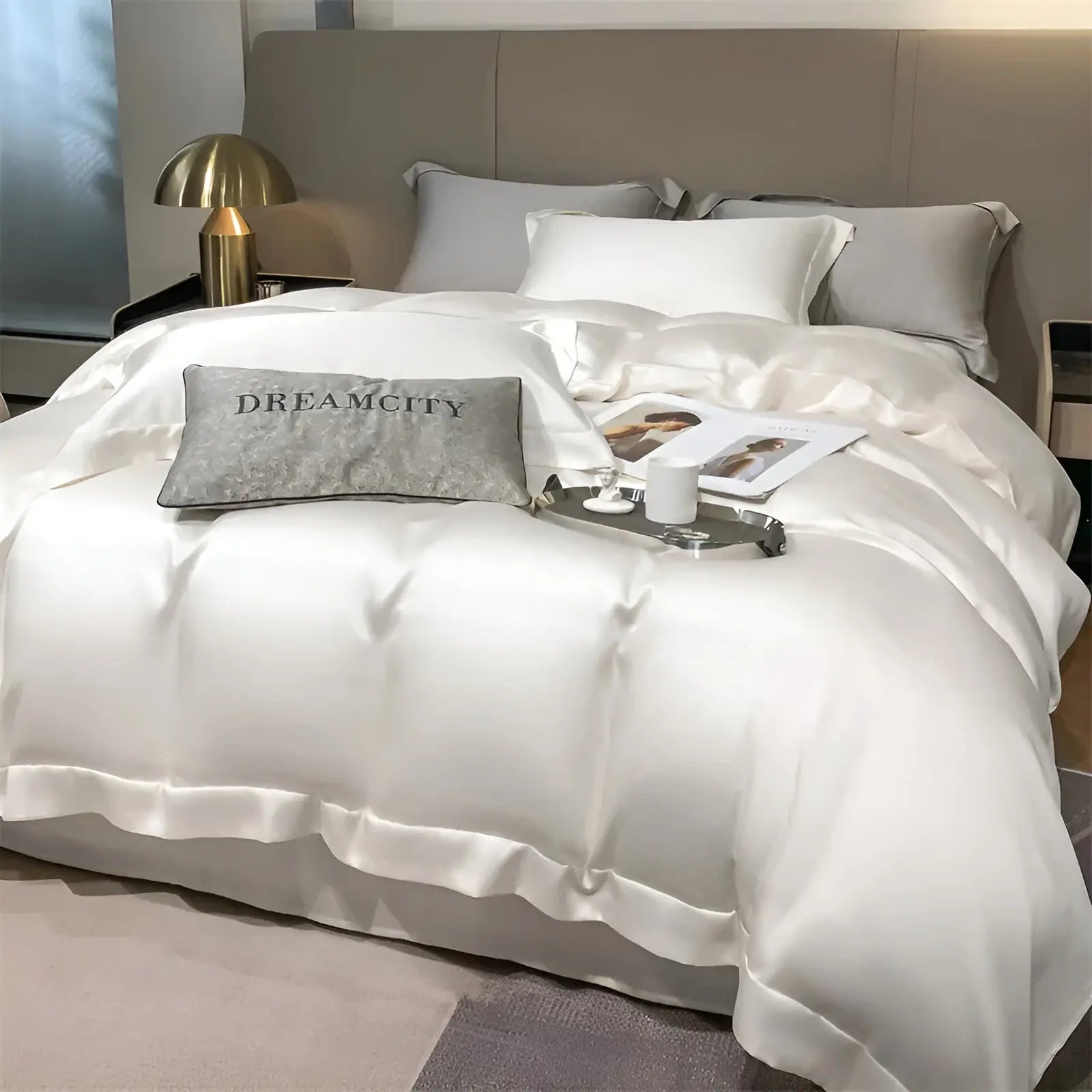 UltraCool bedding - Luxurious Bamboo Bedding: Silky Soft and Temperature Regulating