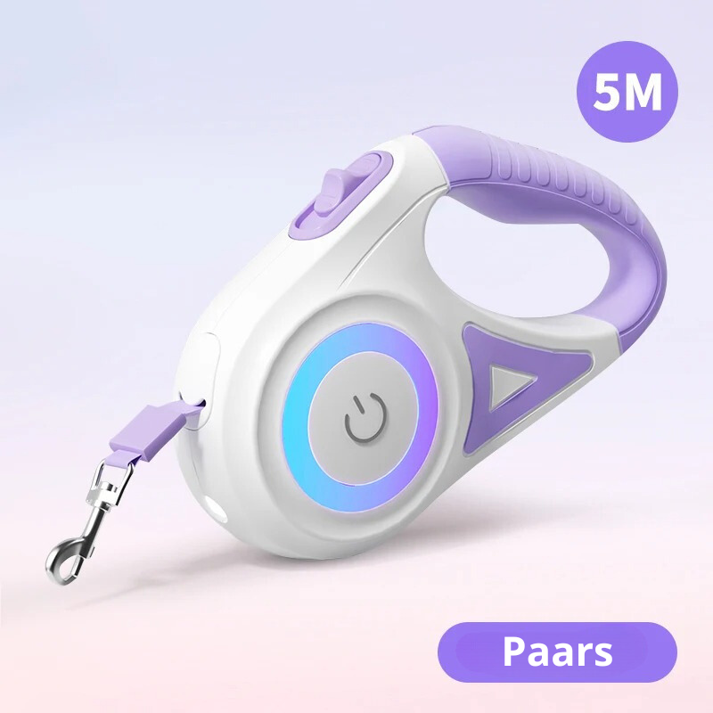 SafeWalk Leash – Illuminated Dog Leash for Safe Walking