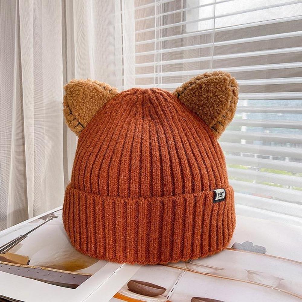 CozyCat Beanie - Trendy Winter Hat with Cat Ears