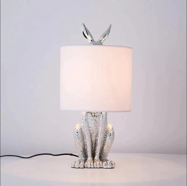 Chic Masked Rabbit Lamp – Elegant Mood Creator