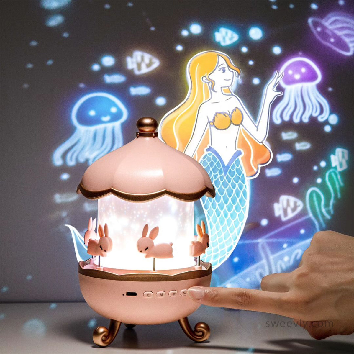 DreamLite - Captivating Relaxing Projector for Bedrooms