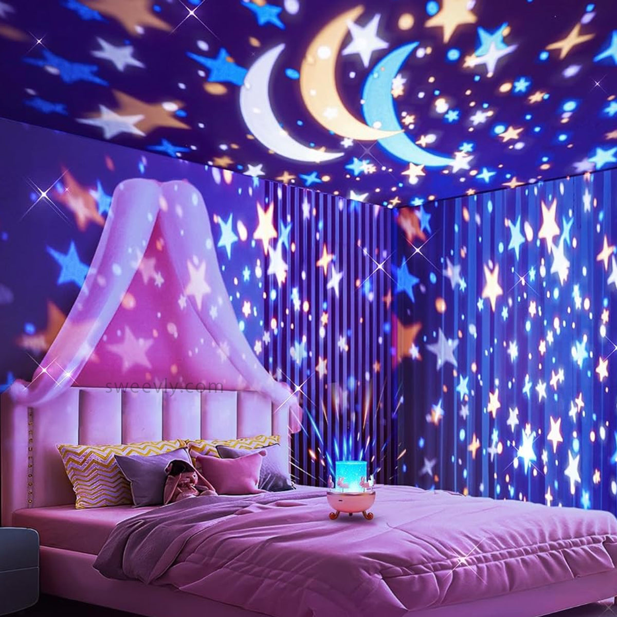 DreamLite - Captivating Relaxing Projector for Bedrooms