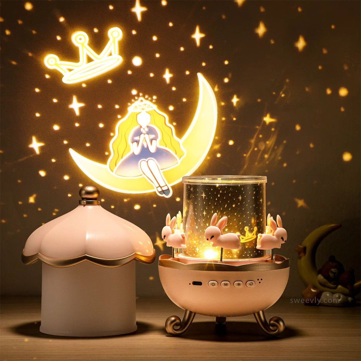 DreamLite - Captivating Relaxing Projector for Bedrooms