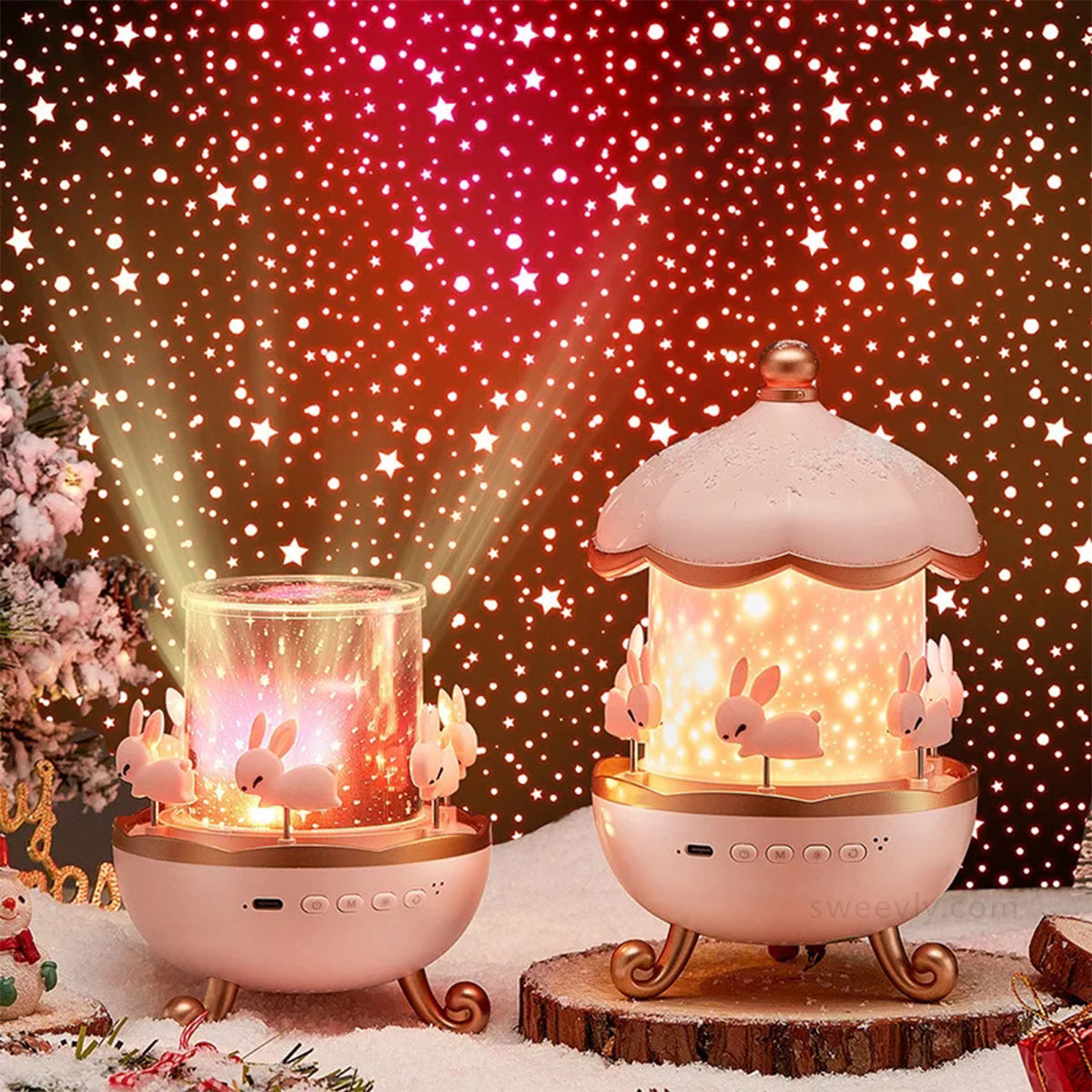 DreamLite - Captivating Relaxing Projector for Bedrooms