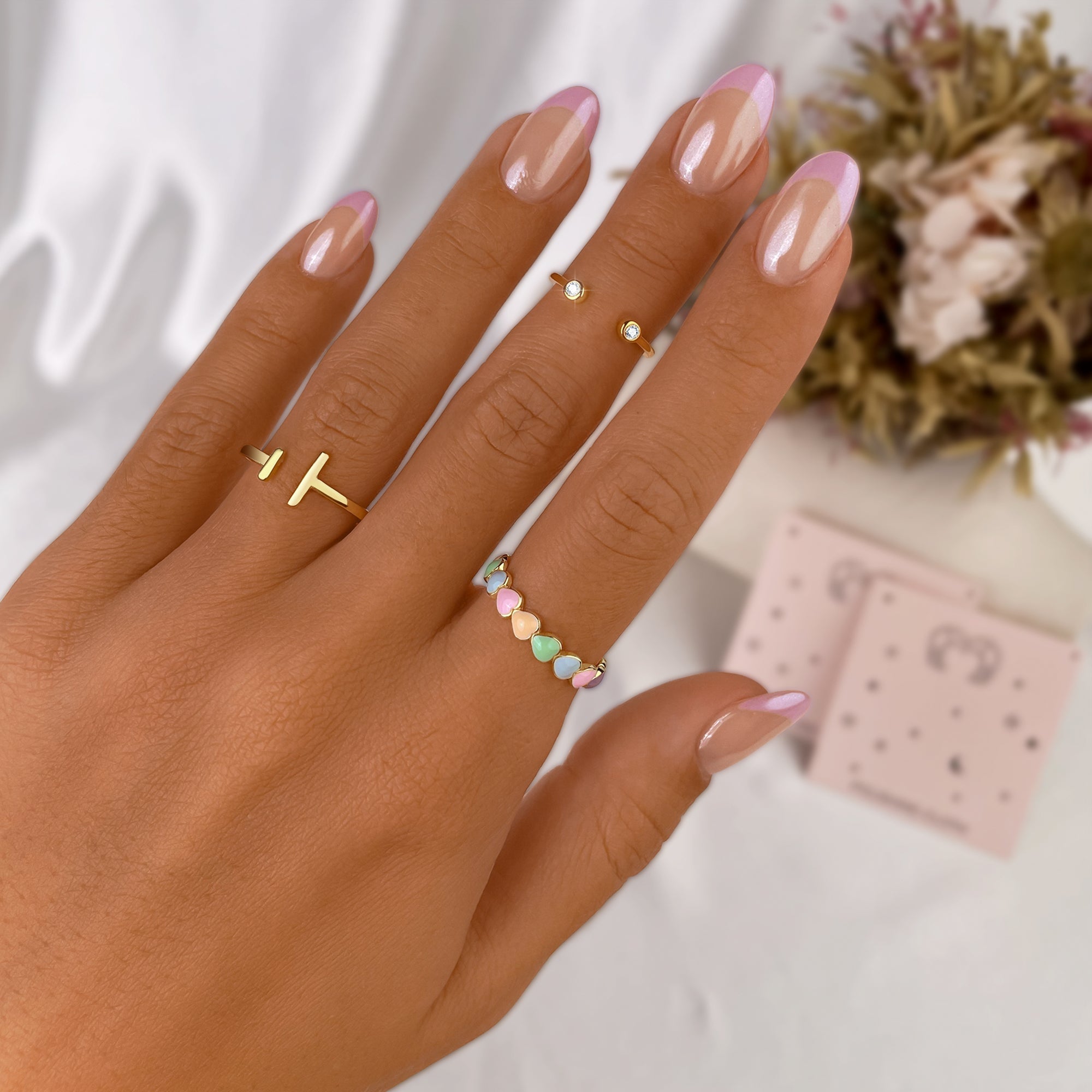 Stylish Open Ring with Adjustable Design - Aureos