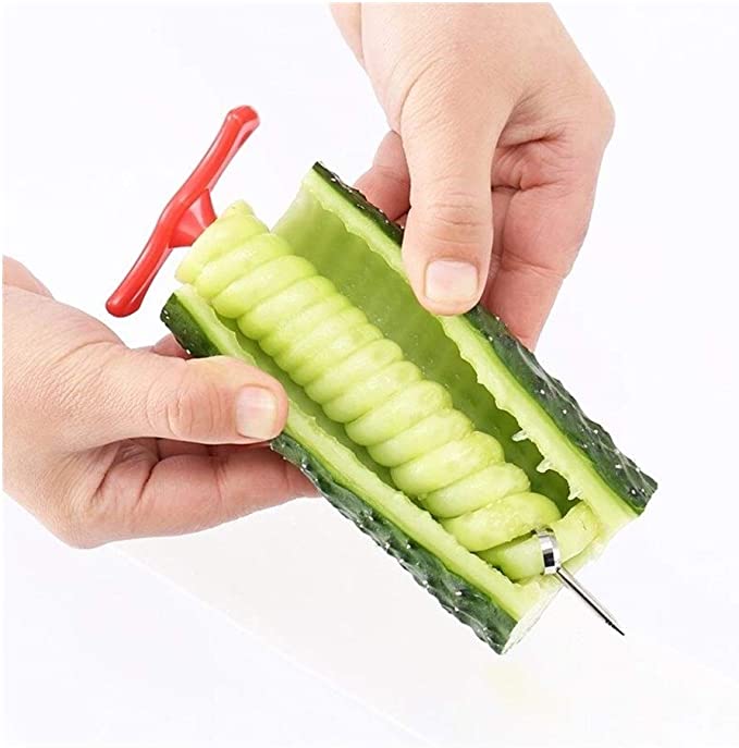 SpiralMaster Cutter – Toy-Like Vegetable Slicer for Creative Cooking