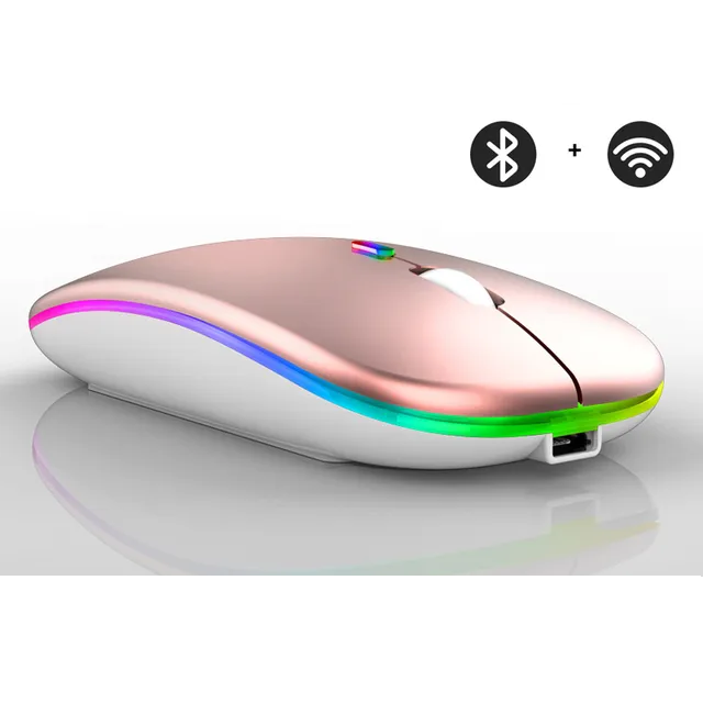 LuxeClick Mouse – Wireless Rechargeable Bluetooth Mouse