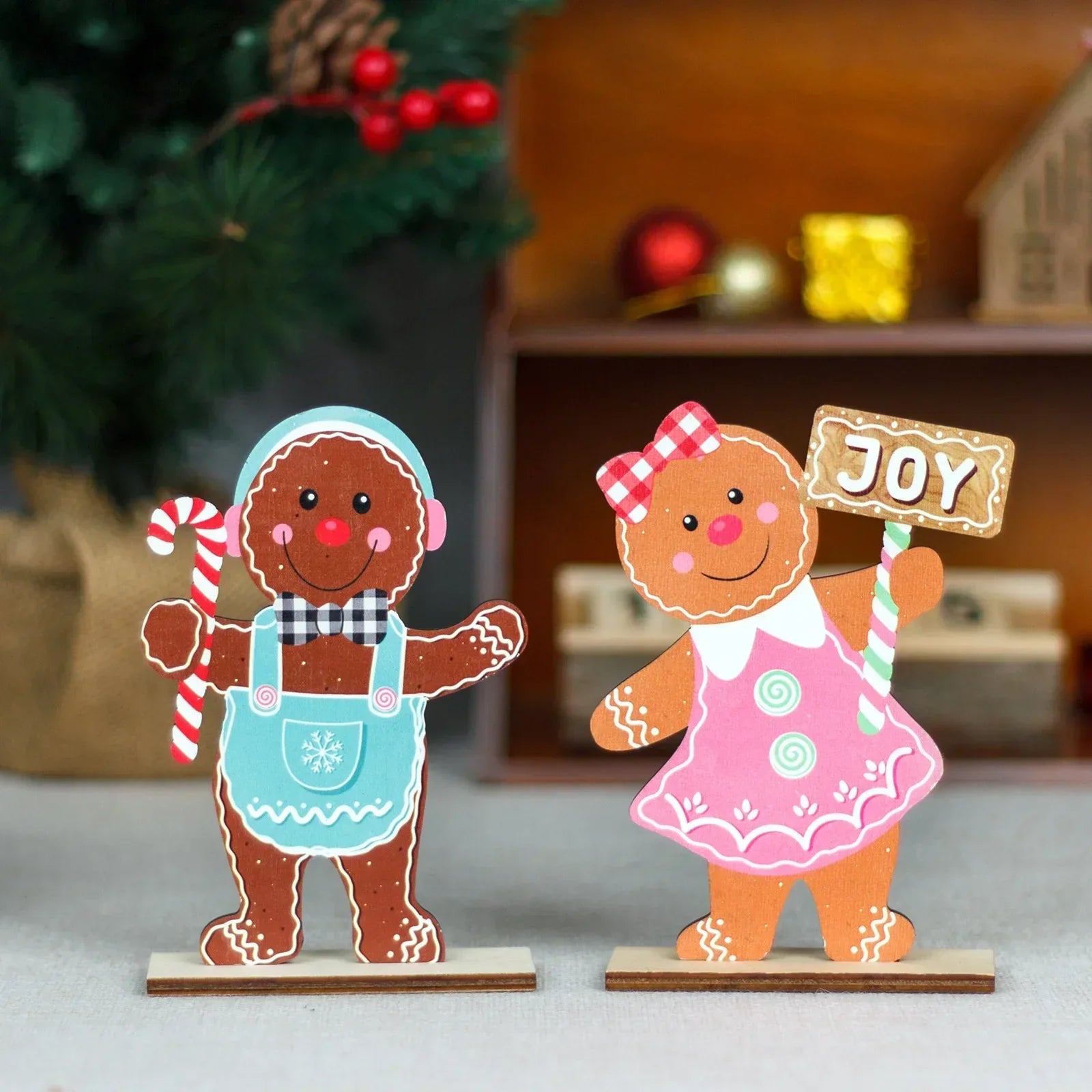 Gingerbread Man Christmas Decoration - Cute Gingerbread Man for Festive Decoration