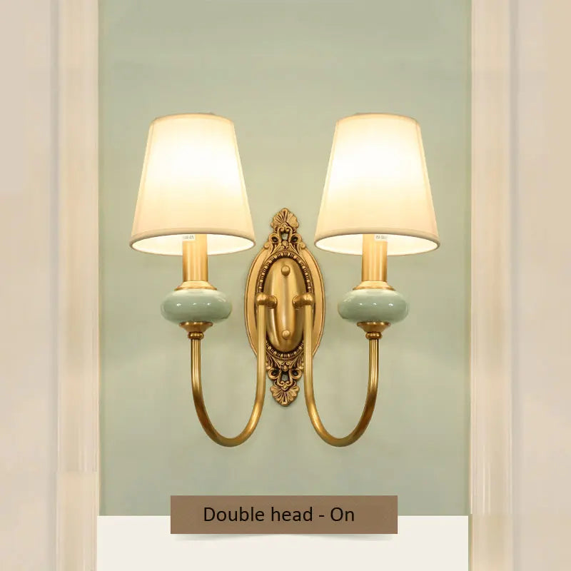 CopperGlow - Elegant Vintage Wall Lamp for the Home