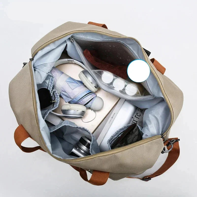 CarryOnFit Reistas - Lyxig Crossbody Reistas för Aktiva Äventyrare