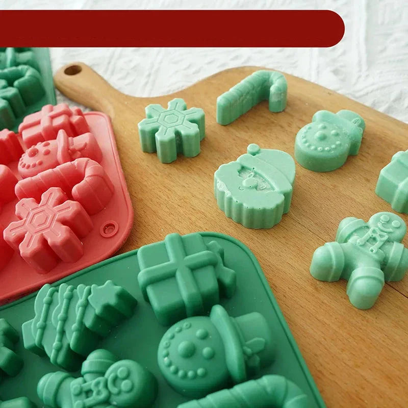 FestiChoco – Luxurious Silicone Mold for Festive Chocolate