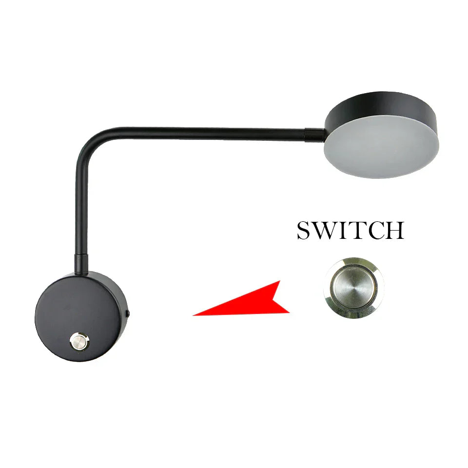 NordicGlow - Adjustable LED Wall Lamp for Modern Interiors