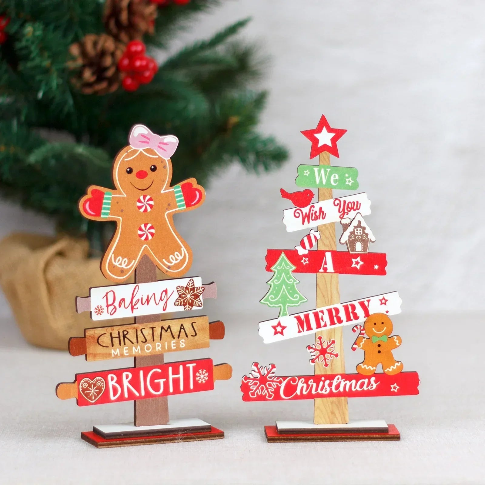 Gingerbread Man Christmas Decoration - Cute Gingerbread Man for Festive Decoration