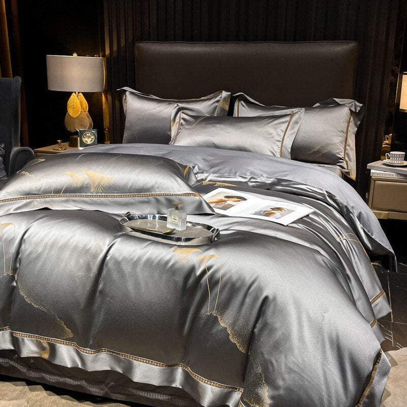 Golden Mist – Luxurious Egyptian Cotton Duvet Cover