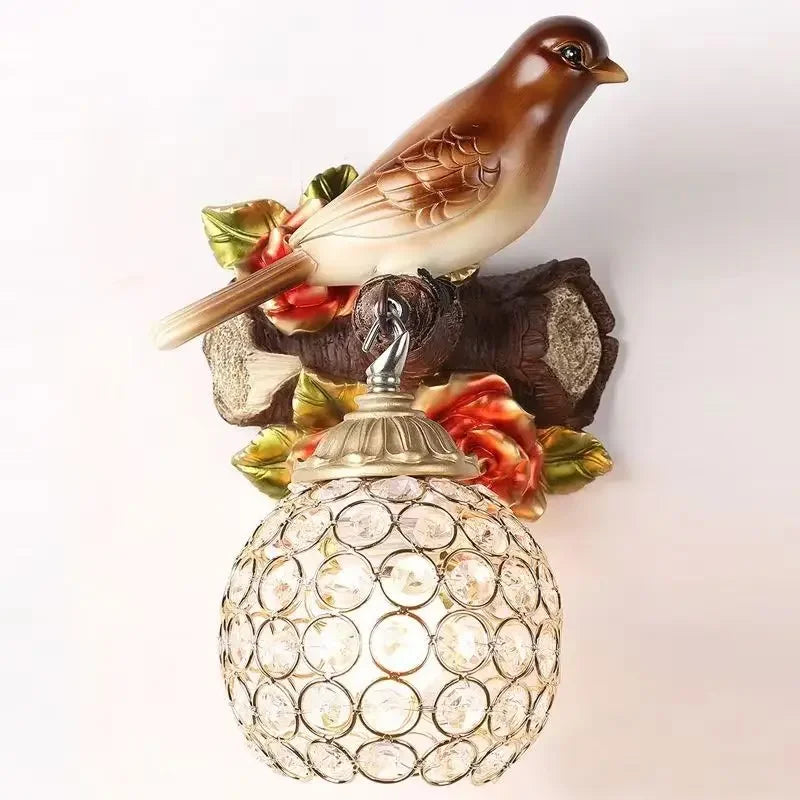BirdGlow – Stilren LED Vägglampa för Sovrum och Vardagsrum