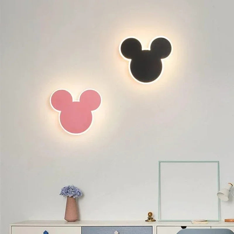 PinkRabbit - Playful LED Wall Lamp for Children's Rooms