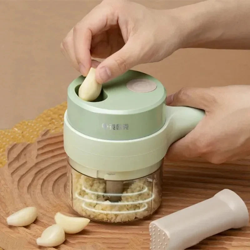 FlexiSlice – 4-in-1 Electric Chopper