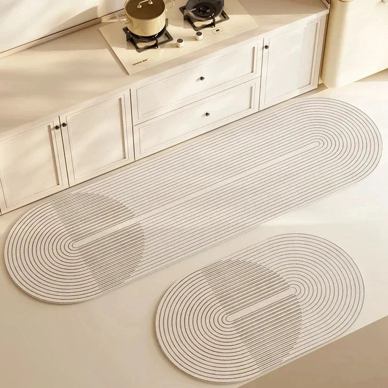 FreshStep – Luxe Anti-Slip Kitchen Mat for Style & Comfort