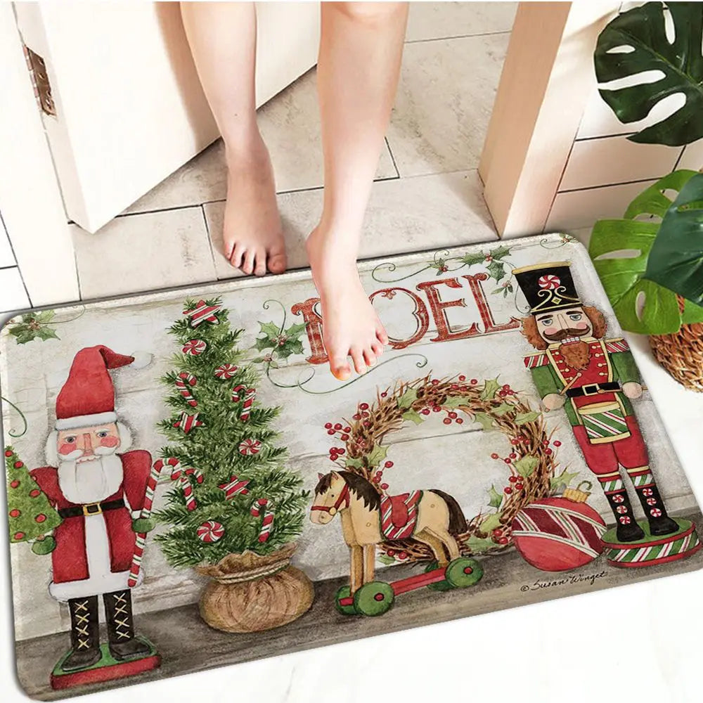 FestiveWelcome – Luxurious Christmas Mat for your Doorstep