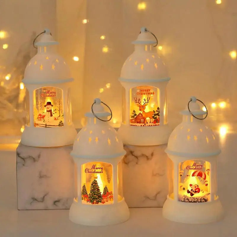 Magical ChristmasHome Christmas Lanterns - The Enchanting LED Santa Lights