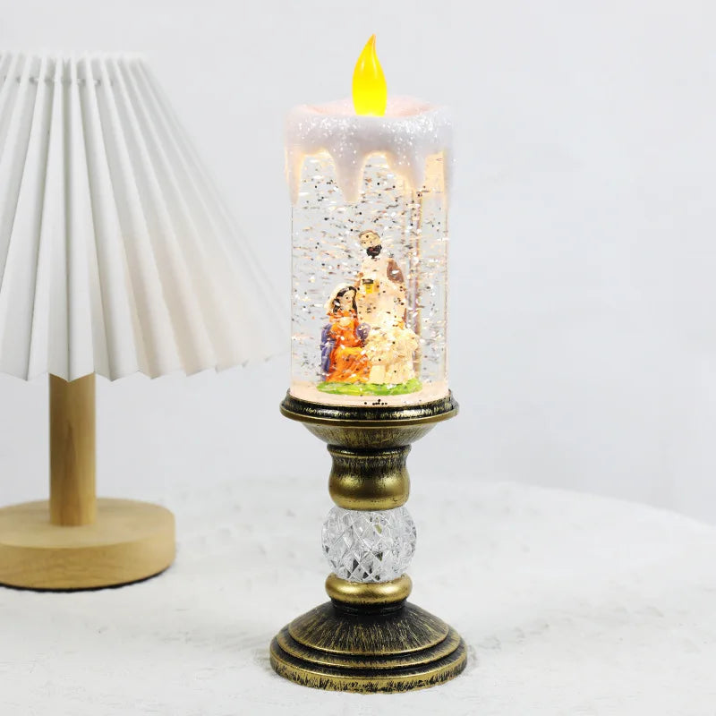 GlowFest Christmas Table Lamp - Magical LED Christmas Lights
