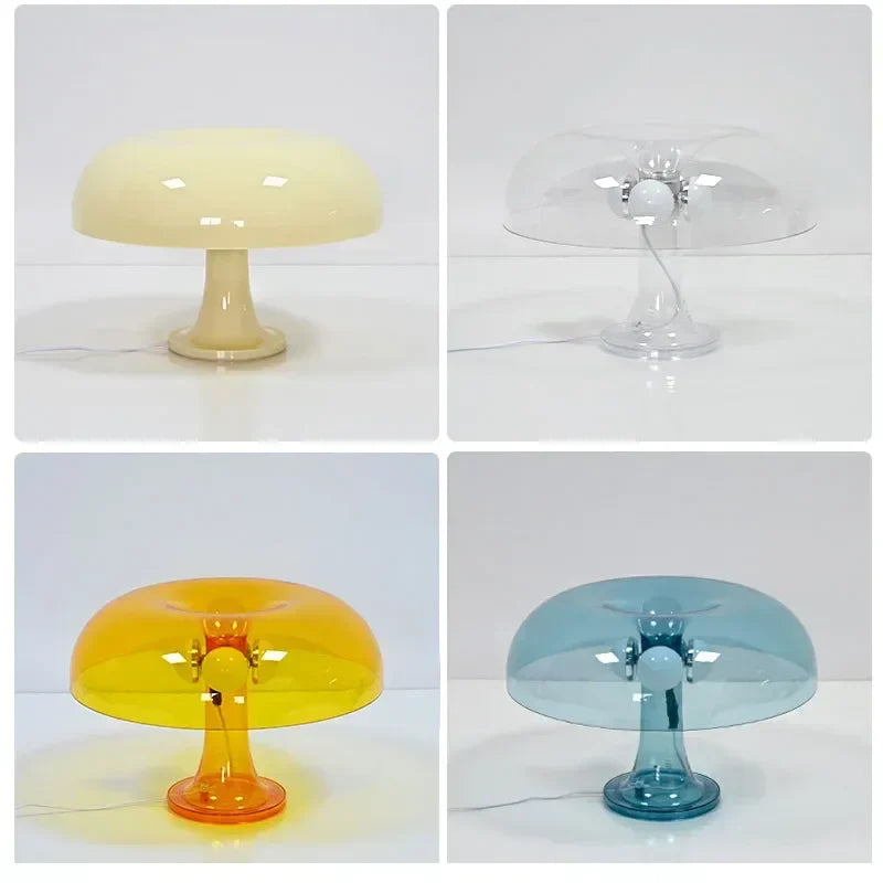 Mushroom Light - Scandinavian Table Lamp with Elegant Lighting