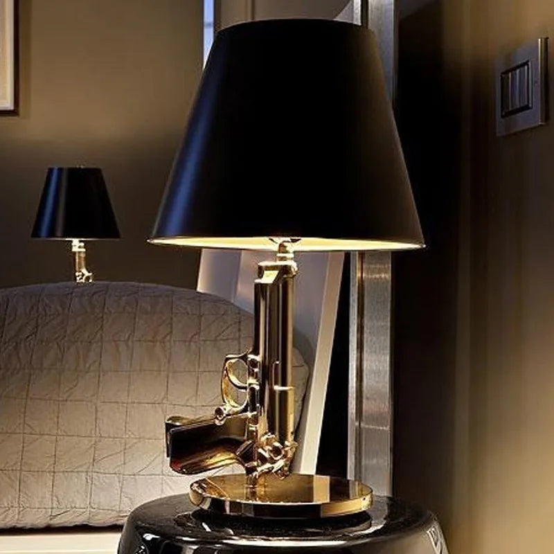 ArtDeLumière – Bold Pistol Table Lamp