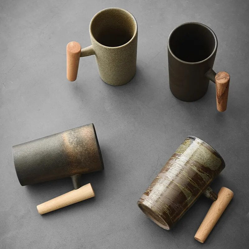 NatureSip – Scandinavian Latte Cups with an Earthy Look