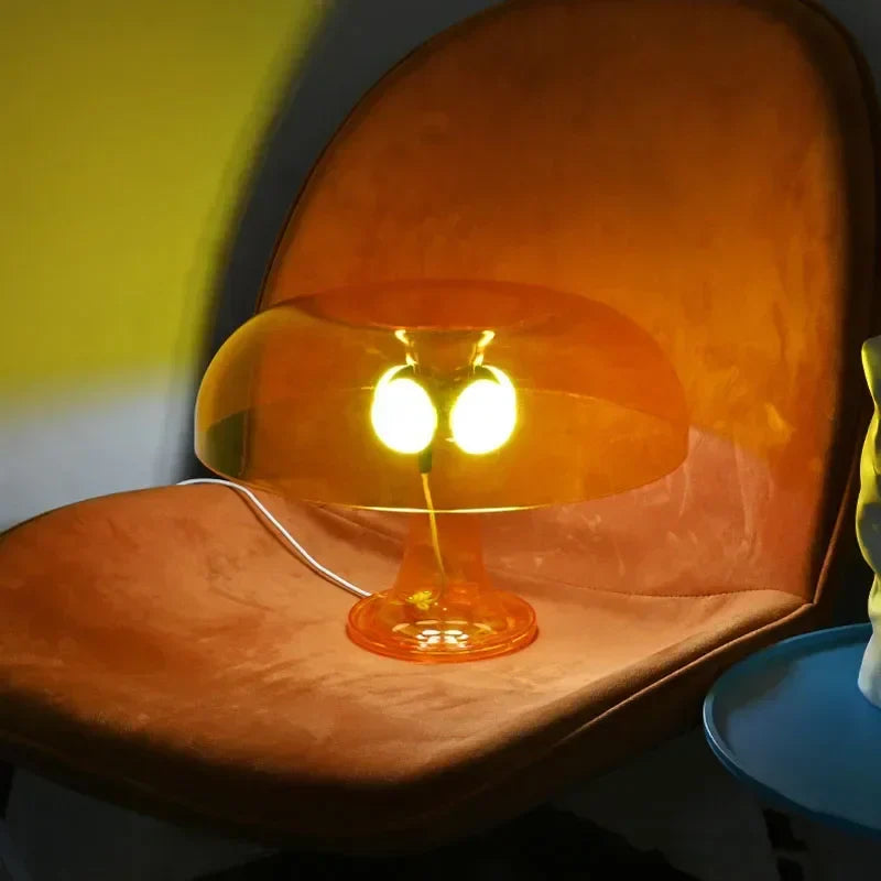 Mushroom Light - Scandinavian Table Lamp with Elegant Lighting