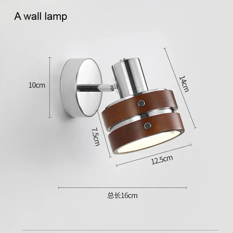 Telescopic Lamp – Adjustable Retro Bedside Lamp with Reading Function