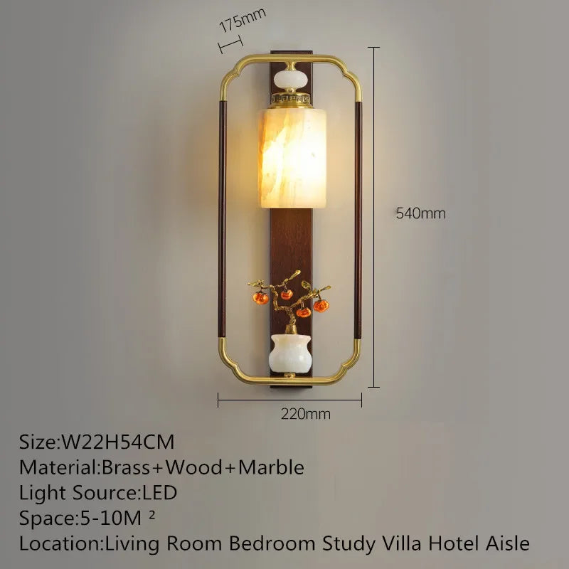 BrassGlow Wall Lamp - Elegant Brass Wall Lighting