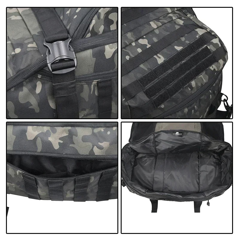 TrailTrek - Rugged tactical travel bag and backpack