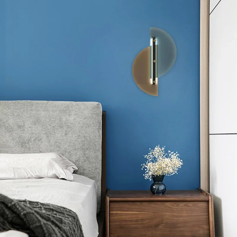 ArcGlow Lamp – Creative Glass Wall Lamp